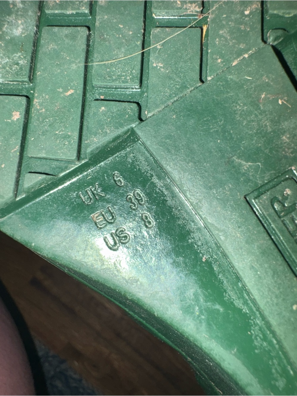 Green hunter wedge lace up boots - Picture 6 of 6